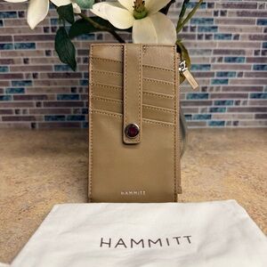 NWOT Hammitt 210 West Dune brown wallet